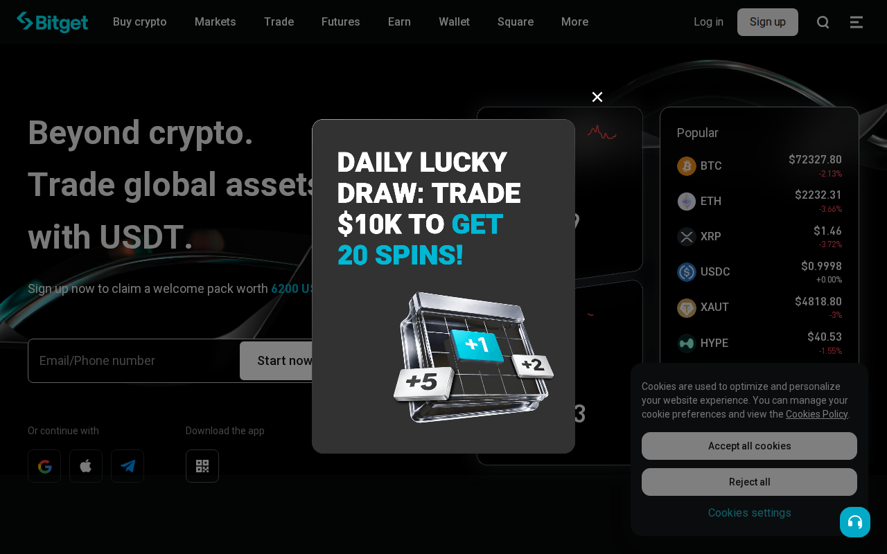 Bitget Exchange image 1